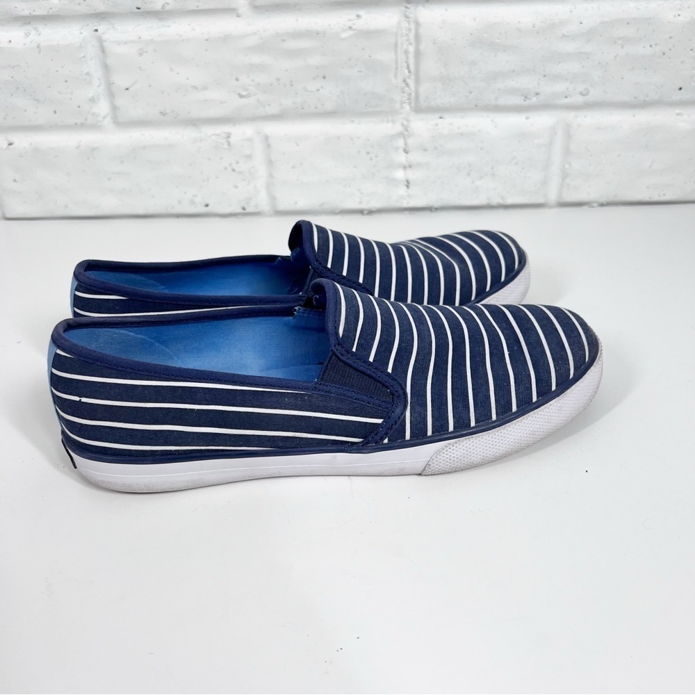 SPERRY & VINEYARD VINES colab slip on striped sneakers
